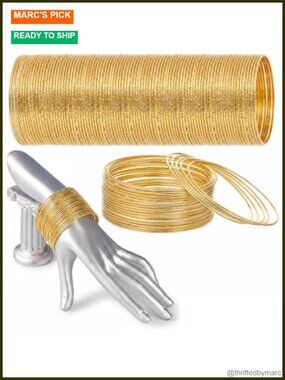 Indian Bangle Set 300 Shimmering Stackable Bracelets for Weddings Diwali